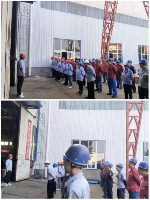 伟志钢模板厂家开展安|全例会 伟志钢模板厂家开展安|全例会