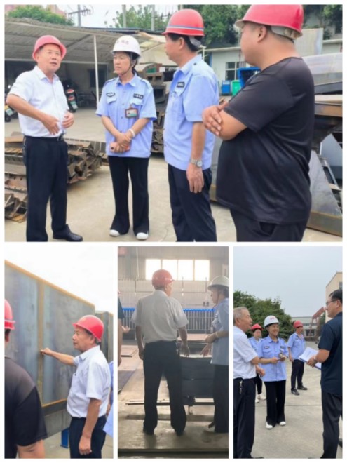 欢迎平洛周高铁项目到伟志钢模板厂家参观考察 欢迎平洛周高铁项目到伟志钢模板厂家参观考察